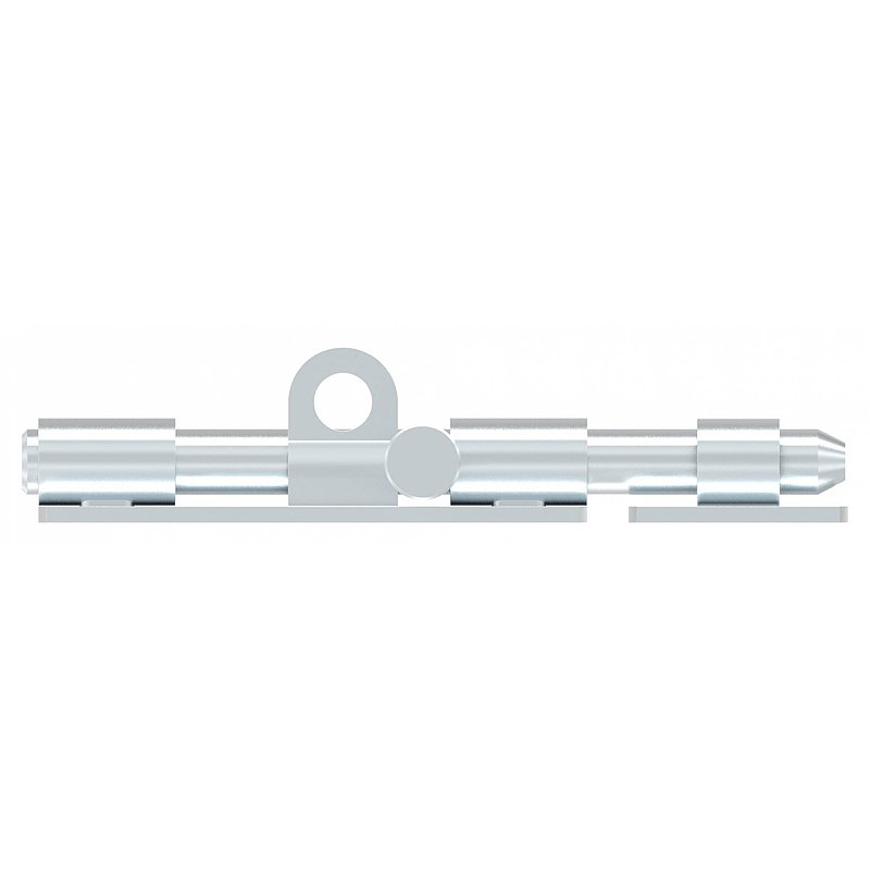gate catch to screw, fit for padlock, galvanized