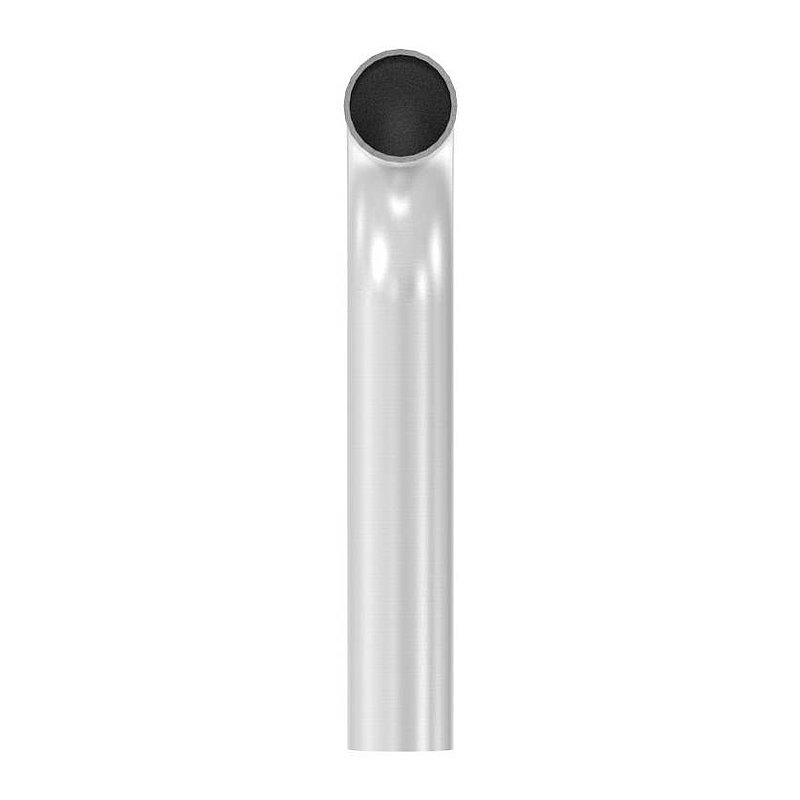 Tube bend 90°, made from 48.3x2.5mm tube, AISI304