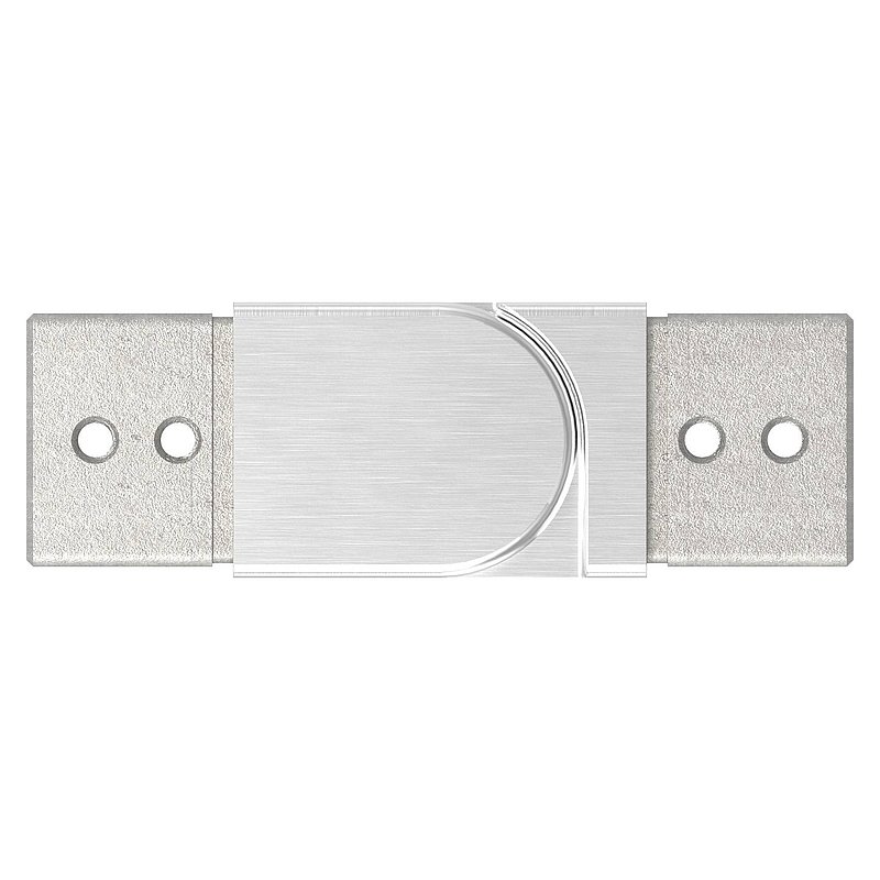 Verbinder flexibel für Quadratnutrohr 40x40mm, V4A