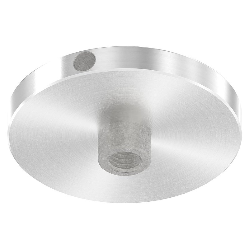 Oberteil für 62mm Glaspunkthalter, V2A