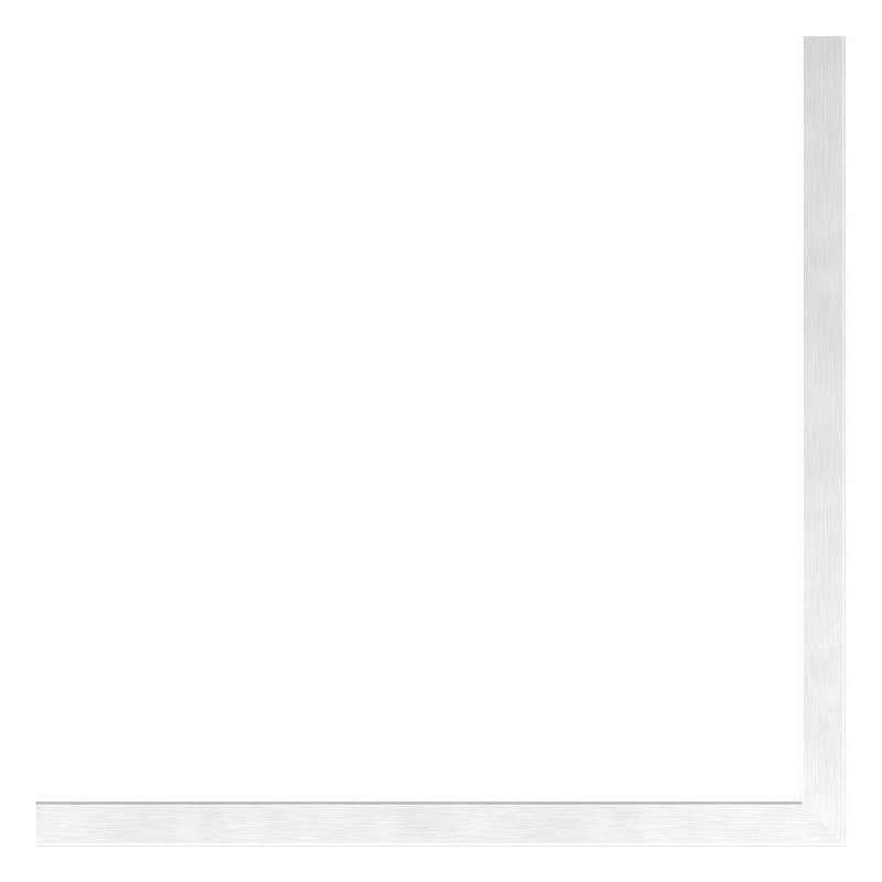 Stainless steel U-profile 90° corner, 500x500mm, AISI316