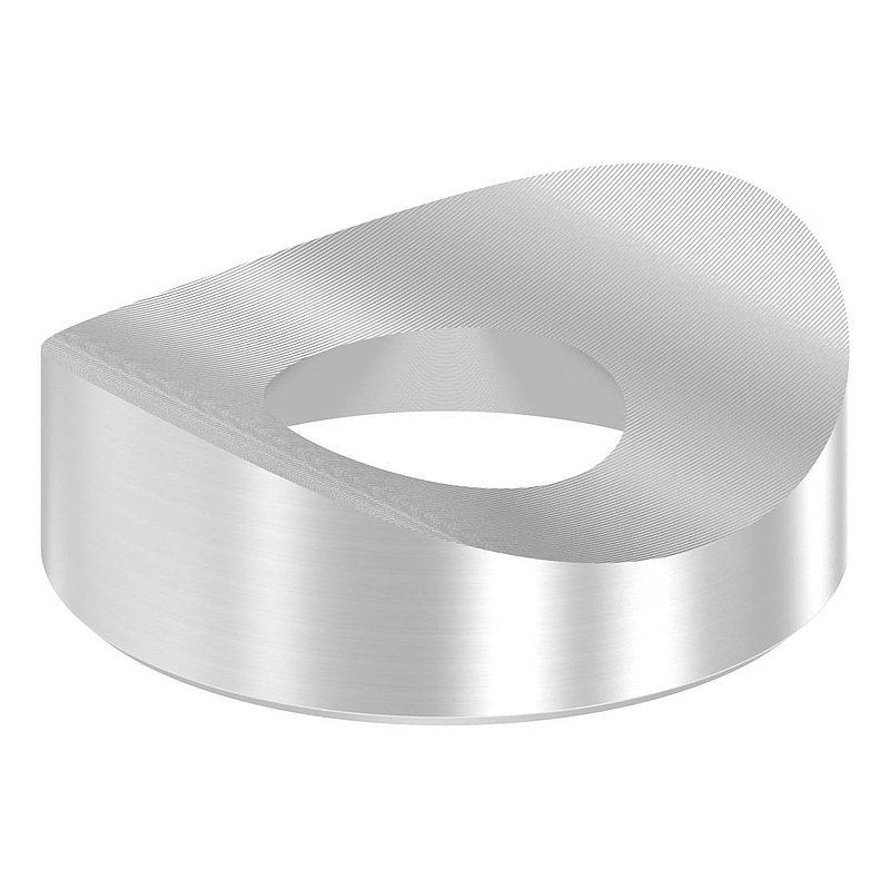 Ausgleichsstück (mit Senkung) für Rohr 42,4mm, Ø 25mm, V2A