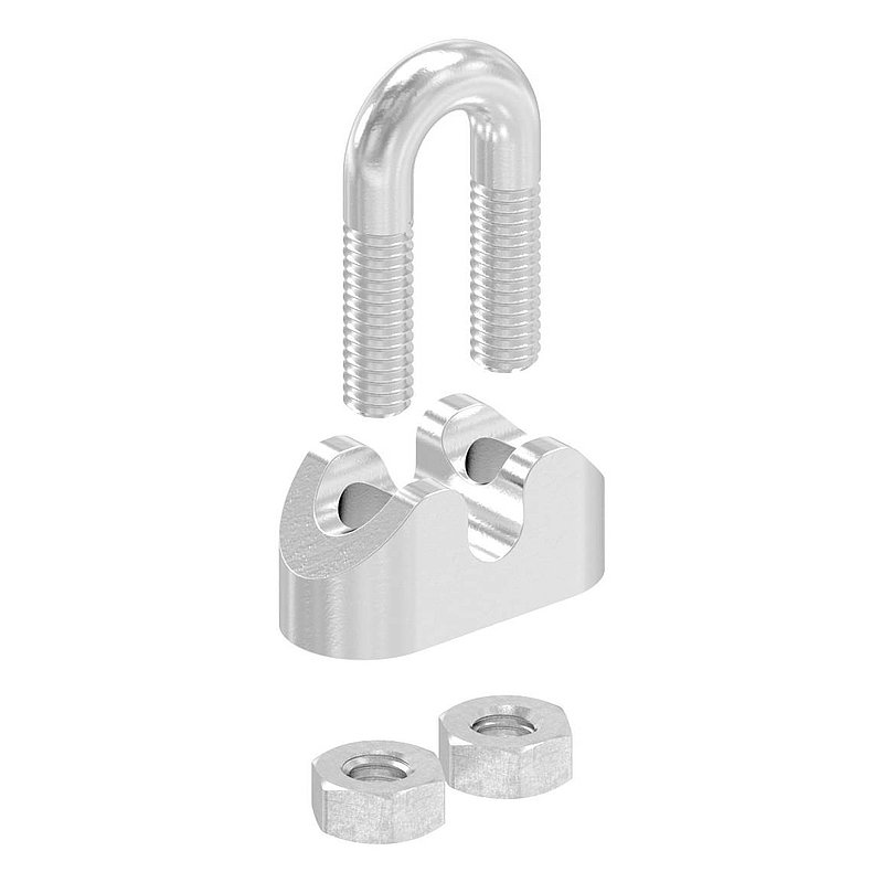 wire cable clips for rope 3mm, AISI316