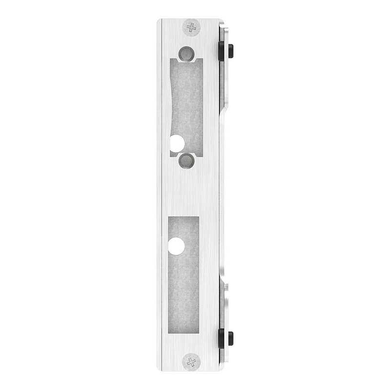 Edelstahlgegenkasten eckig, für Abstand 72mm, zum Anschweißen, 30mm, V2A
