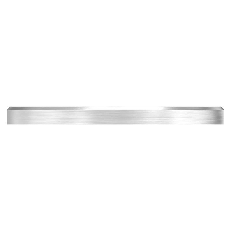 Anchor plate, 120x10mm, for clamping rings, AISI304