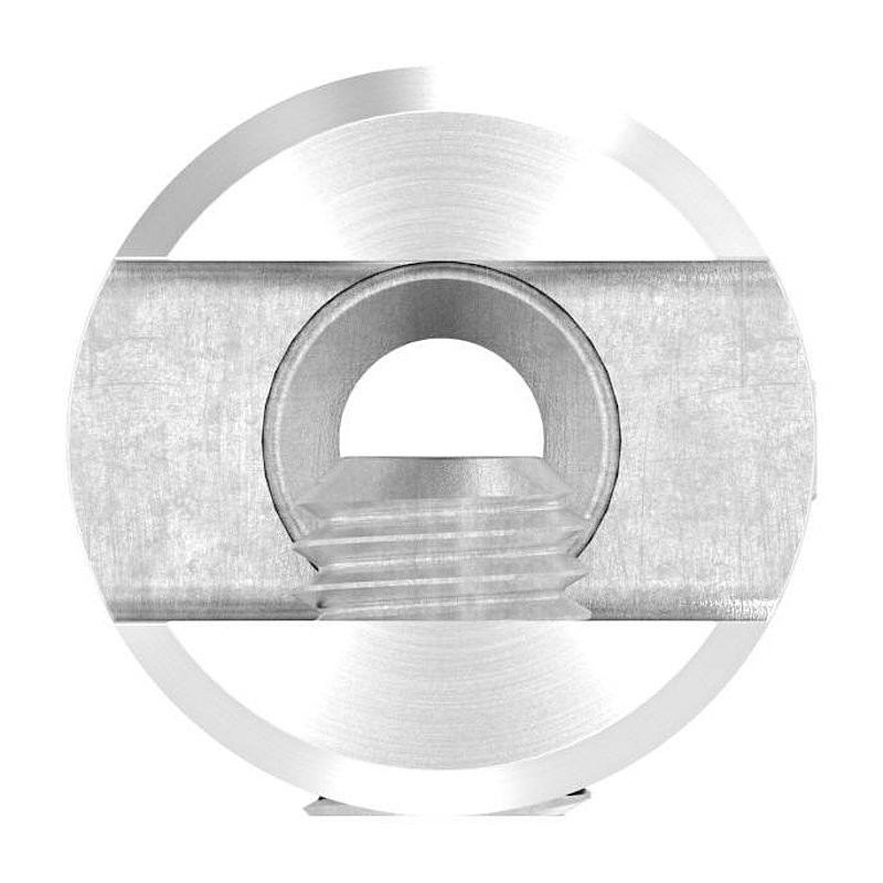 Plattenhalter für Rohr 42,4mm, V2A