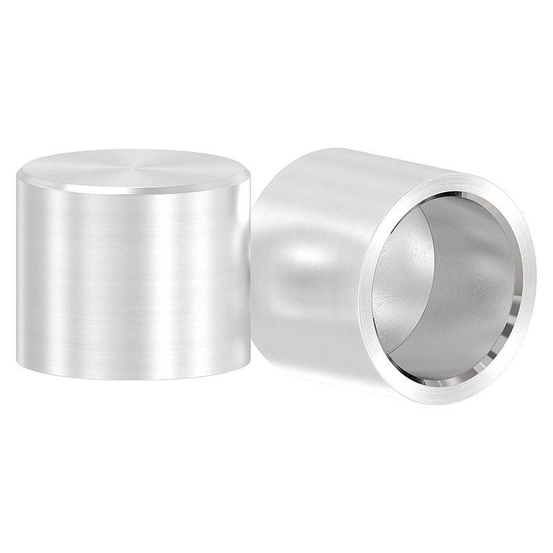 Endkappe für 14mm Rundmaterial, V2A