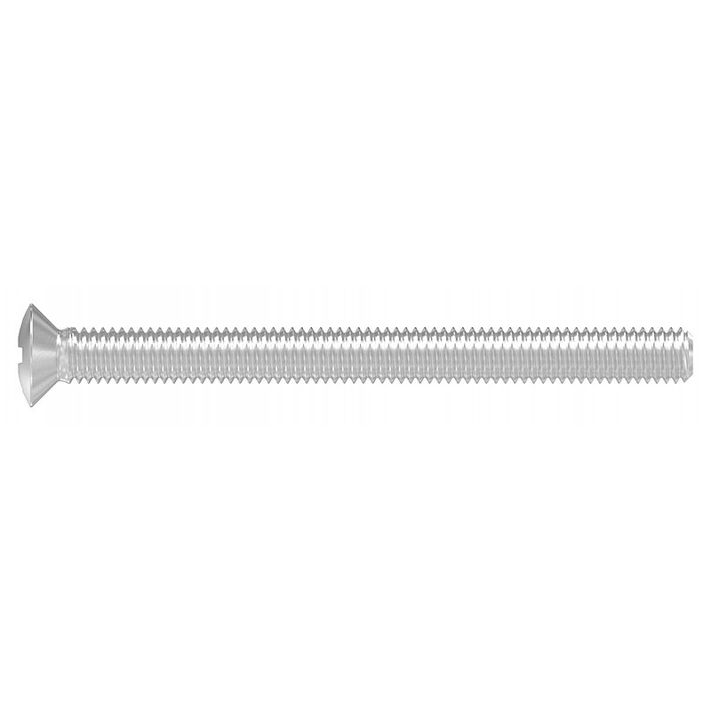 Vis à tête fraisée bombée M6x70, V2A, DIN 966
