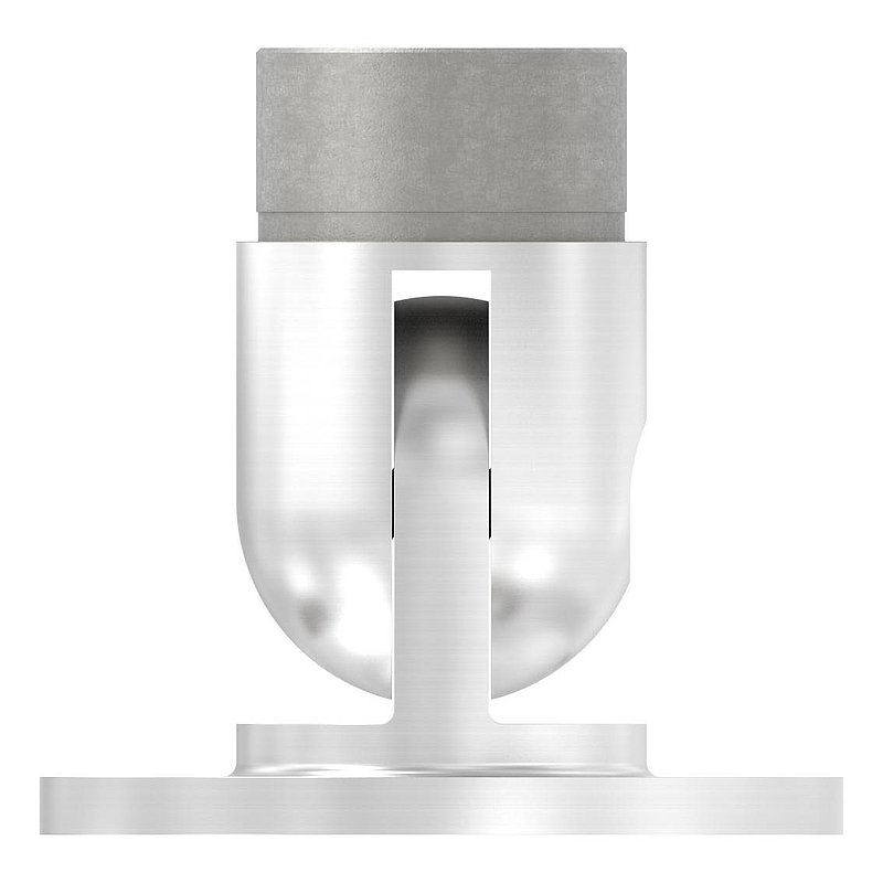 Wandhalter flexibel, für Rohr 42,4x2,0mm, V4A