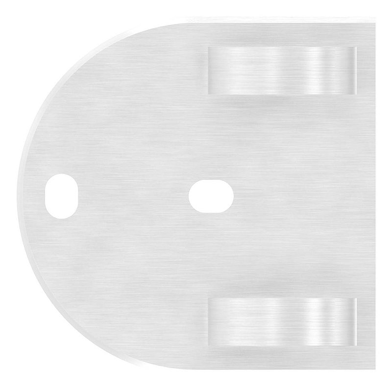 Endhalter für Geländerpfosten 42,4mm, V2A