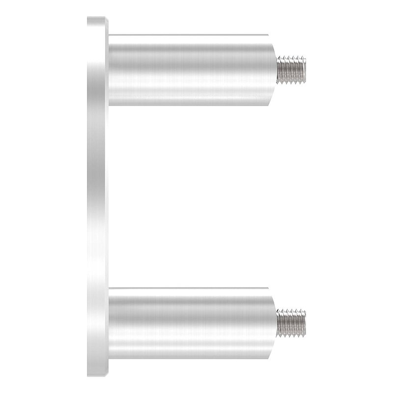 Fixation murale pour poteau de garde corps 42,4mm, V2A