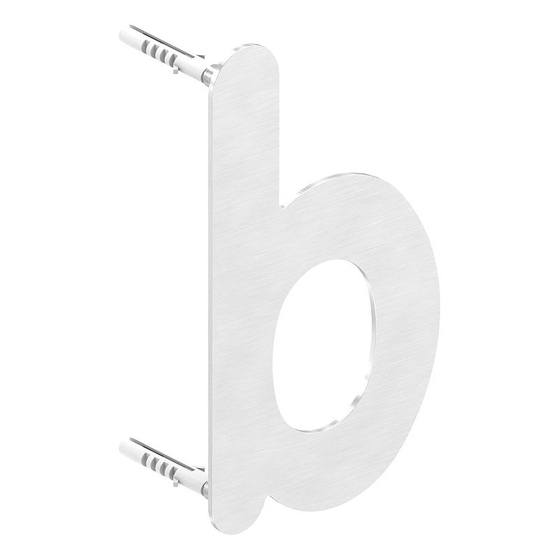 house number b - "small", AISI304