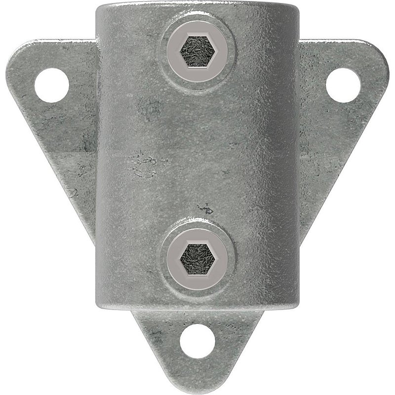 Wandhalter mit 3 Bohrungen, für Rohr Ø 42,4mm