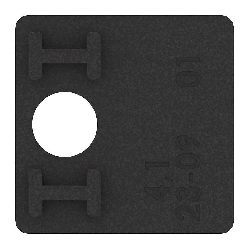 1 pair rubber for mod. 36, for LSG-glass 9,52mm