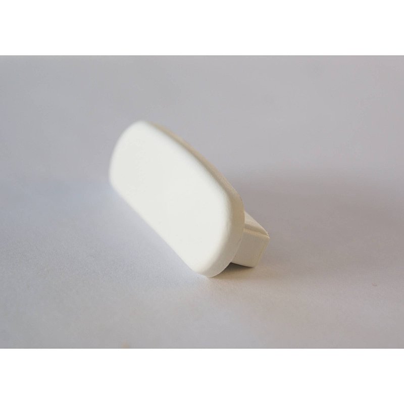 Endkappe für Kunststoffhandlauf für 40x8mm, signalweiß