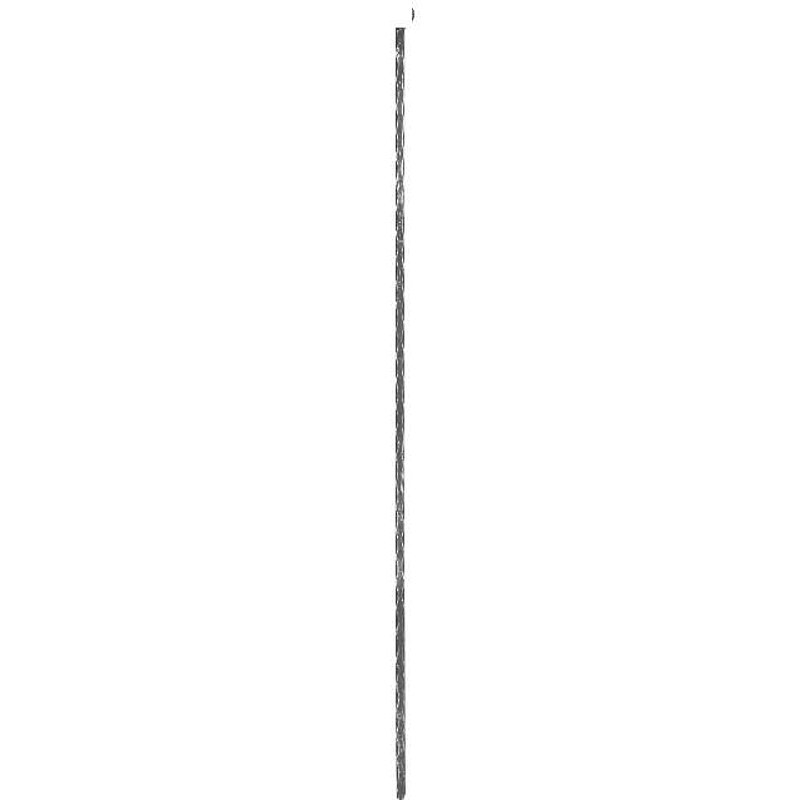 Zwischenstab 12x12mm, gehämmert, H: 900mm