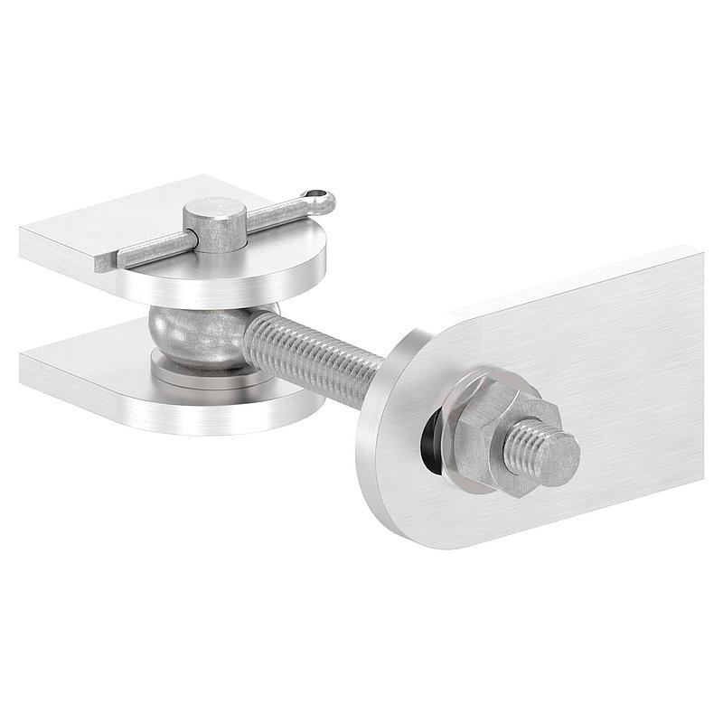 Torband 180° verstellbar, Gewinde M12, V4A