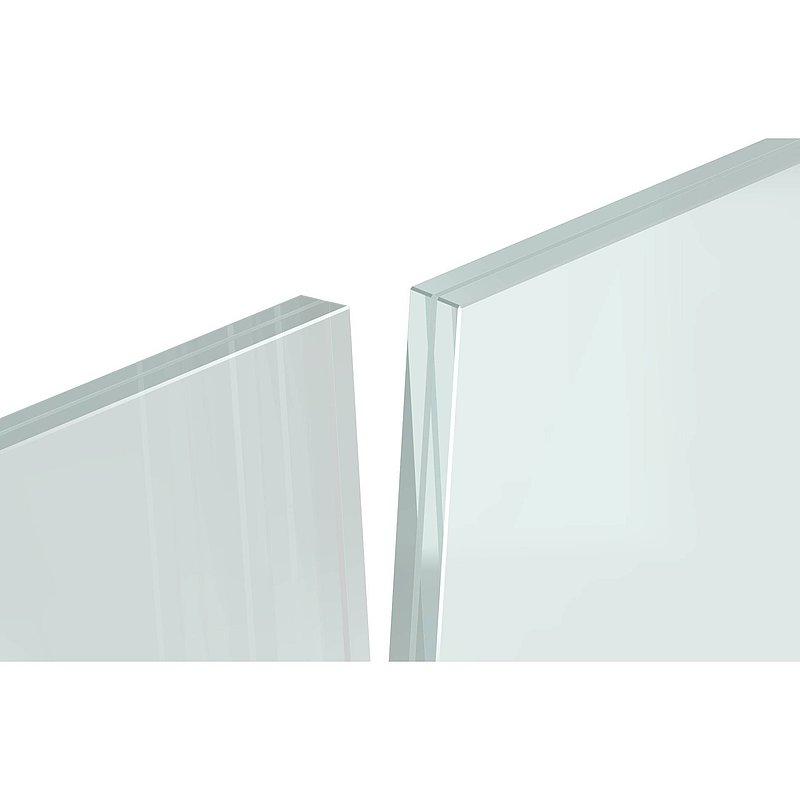 Glasausrichter für Ganzglasgeländer, für Glas 12,76 - 13,52mm