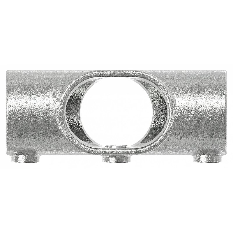 Cross piece, angled, variable, for pipe Ø 48.3 mm