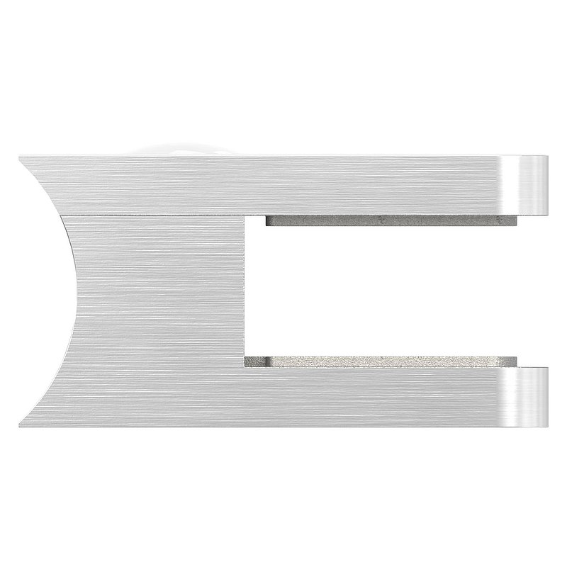 Glass clamp mod. 11, connection: 33.7mm, AISI304