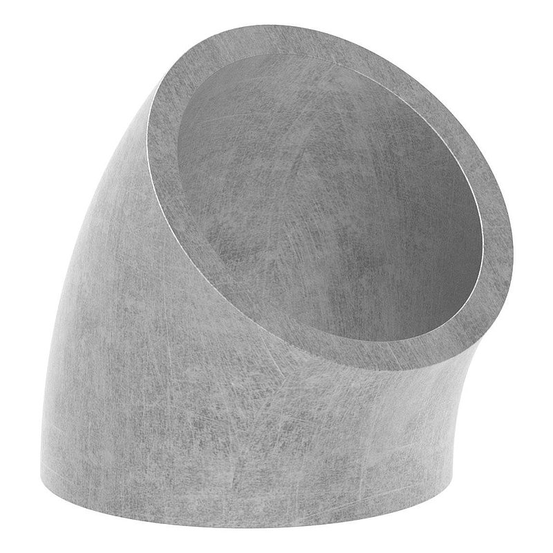 Schweißbogen 45°, 26,9 x 2,3mm, Bauart 3