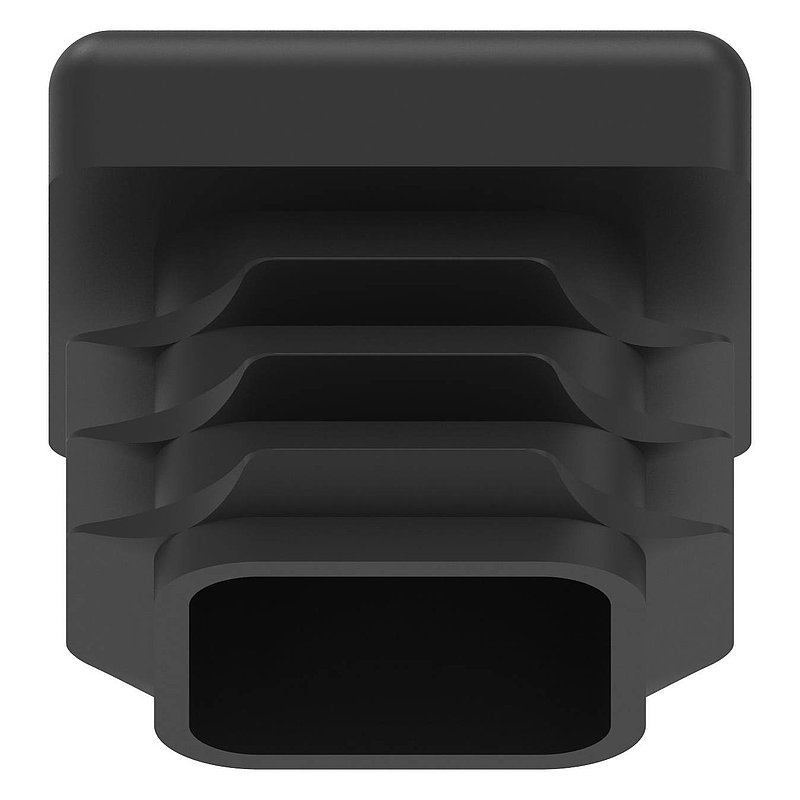Kunststoffkappe für Quadratrohr 20x20mm
