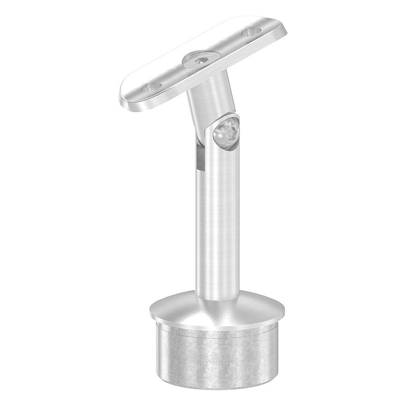 Rohrabschlussstopfen für Rohr 42,4x2,0mm, Handlaufanschlussplatte: 42,4mm, V2A