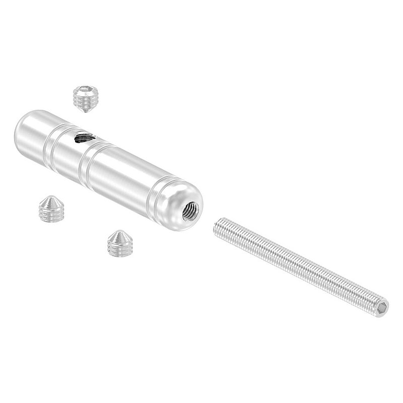 Embout fileté à monter soi-même pour câble 3mm, V2A