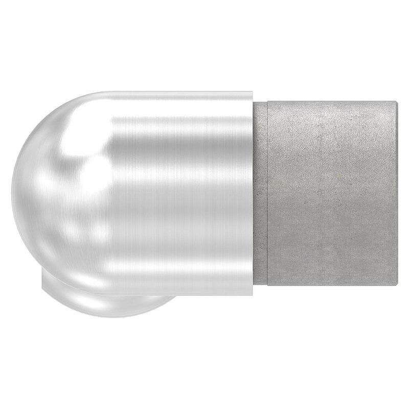 Gelenkstück rechts, für Rohr 42,4x2,0mm, V2A