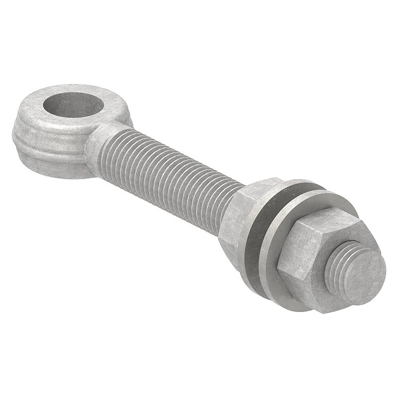 Augenschraube von Torband 121-M16, feuerverzinkt