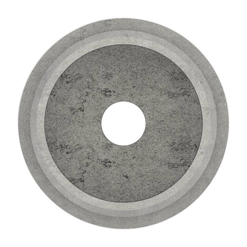 Pipe saddle, top connection: 33.7 mm tube, AISI304