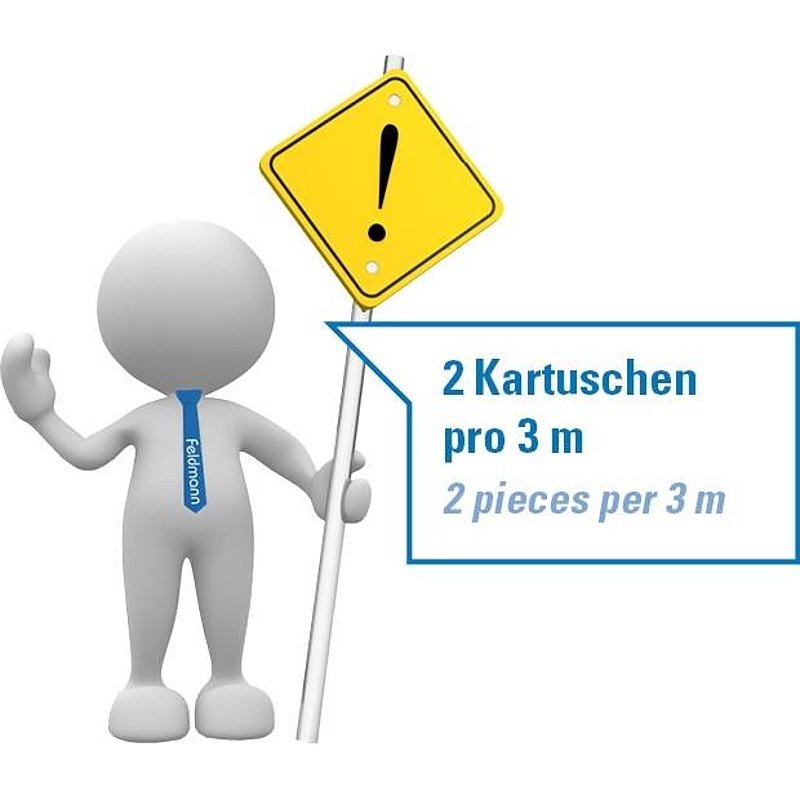 Neutraler Silikondichtstoff schwarz, 310ml Kartusche