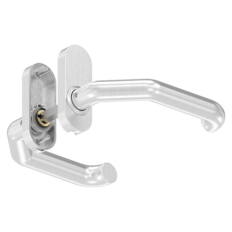 Türdrücker-Paar, V2A