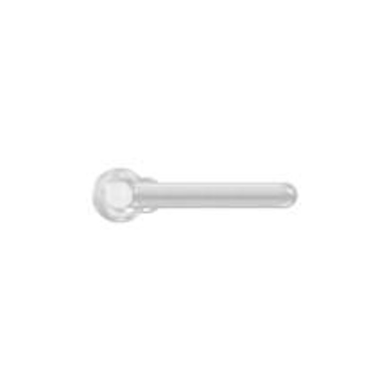Decorative rod Ø 12mm with ball Ø 25mm, H: 1000mm, AISI304