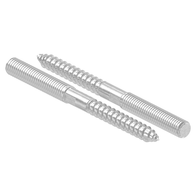 Stockschraube M8x100mm, V2A