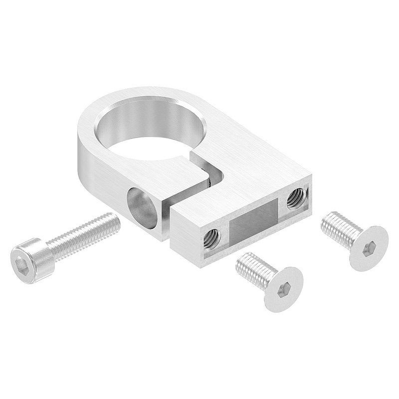 Clamping ring for tube 33.7 mm, AISI304