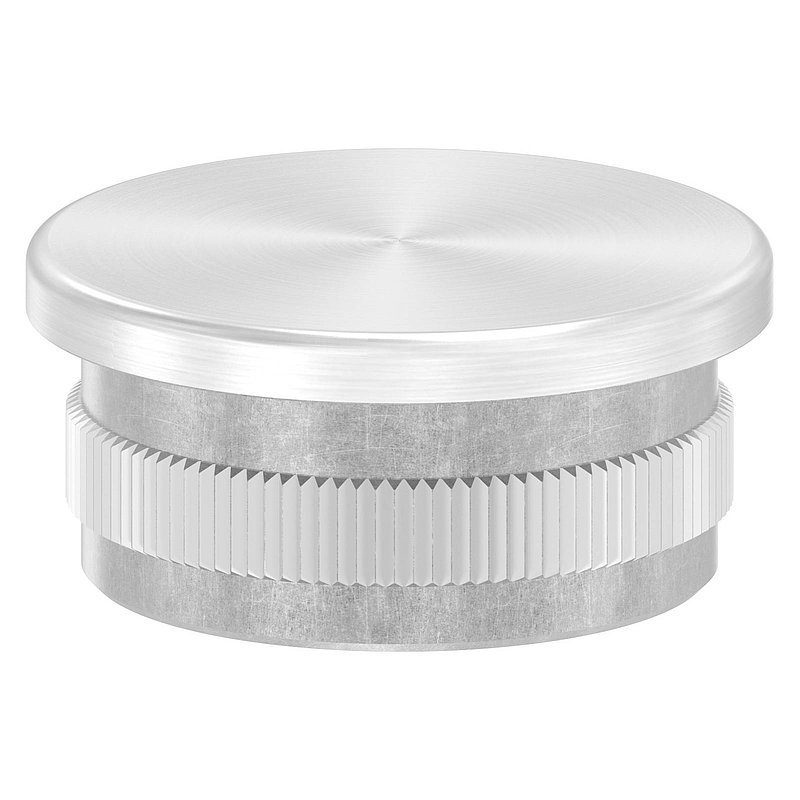 Rohrabschlussstopfen, für Rohr 33,7x2,0mm, V2A