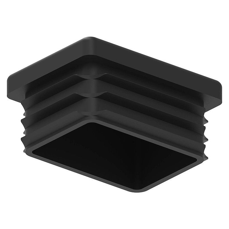 Kunststoffkappe für Rechteckrohr 40x30mm