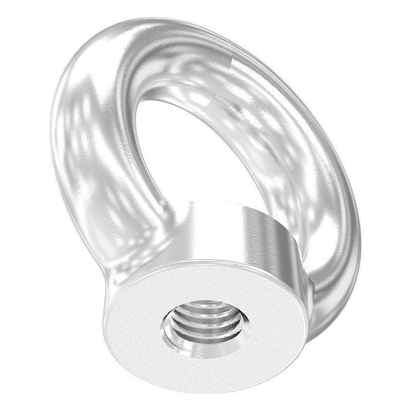 Ringmutter mit Innengewinde 8mm, V4A