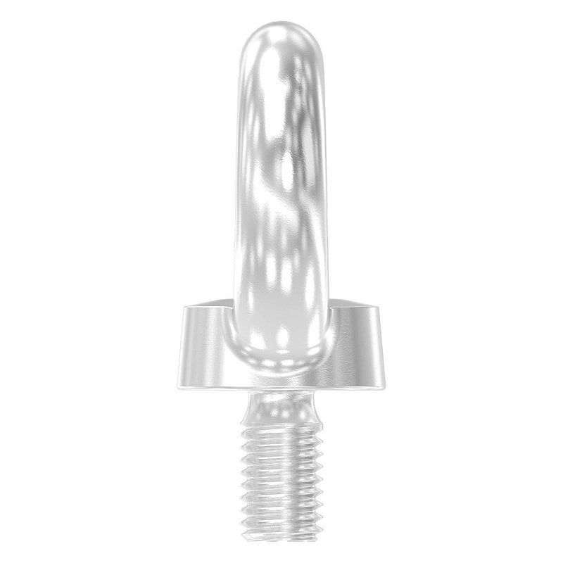 Anneau de levage fileté M10 DIN 580, fer rond : Ø 10mm, V4A