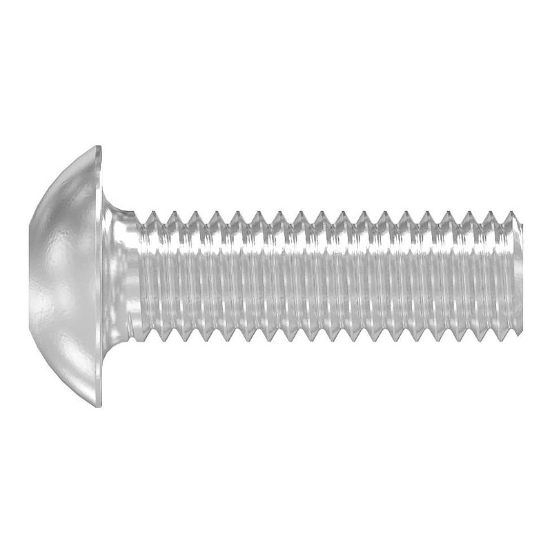 Vis à tête ronde M5x16, V2A, DIN 7380-1