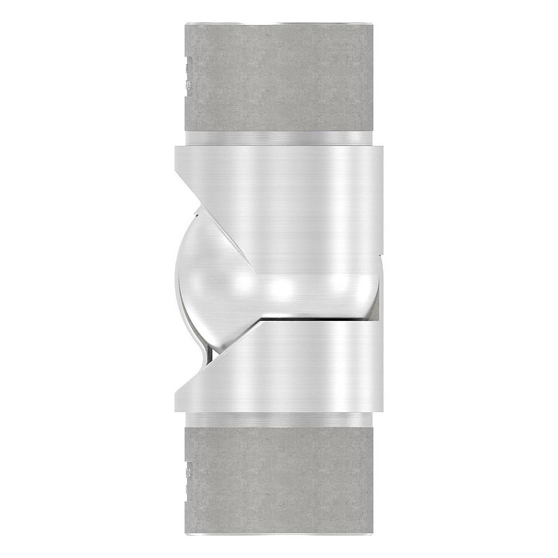 Gelenkstück hohl für Kabeldurchführung, für Rohr 42,4x2,0mm, V2A