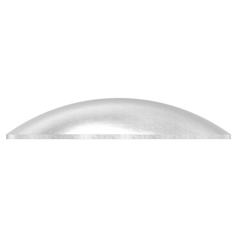 Gewölbte Schale Ø 120x2,5mm, H: 22mm, V2A