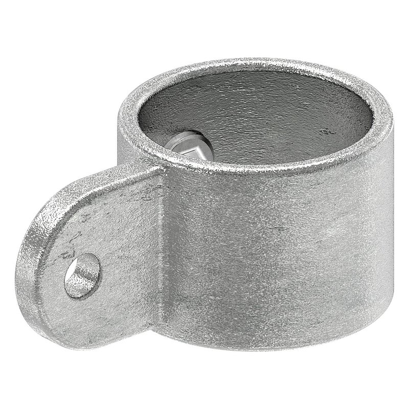Halter mit einer Lasche, für Rohr Ø 48,3mm