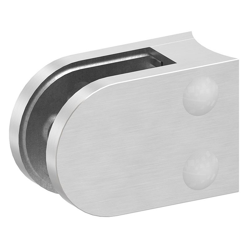 Glasklemme Mod. 33, Anschluss: 60,3mm, in V2A