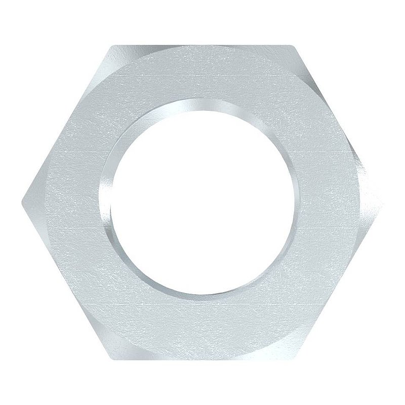 Hexagon nut M16, flat shape