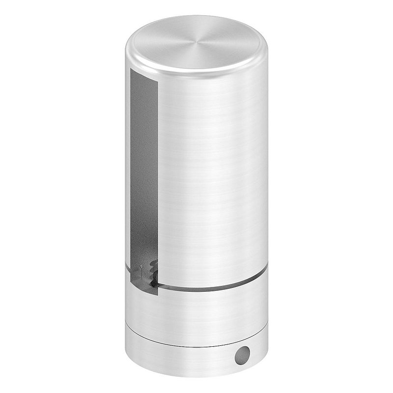 Brenk base holder for flat bars 50x8mm, AISI304