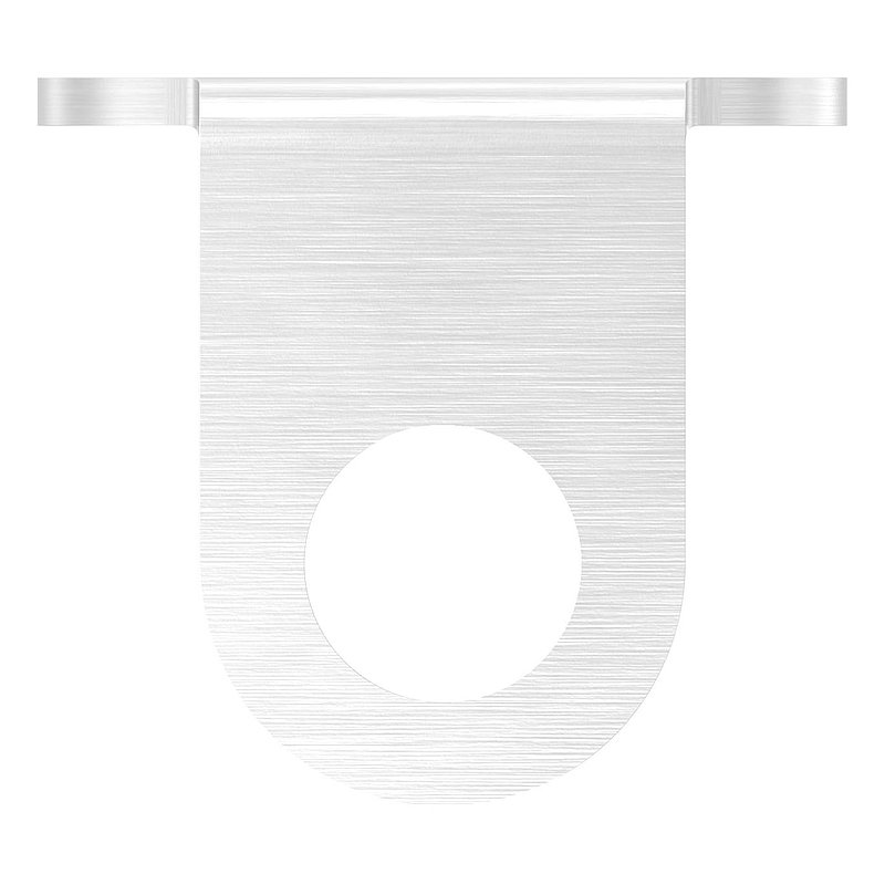 Wandbefestigung für Geländerpfosten 33,7mm, V2A