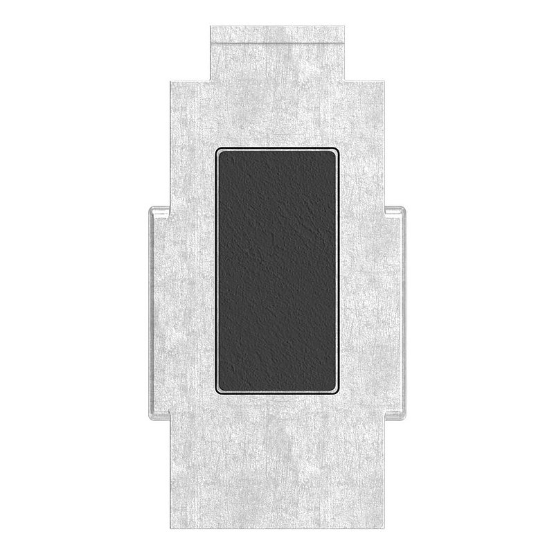 Sichtschutz Sicherungsboden EK Mod. 25, V4A