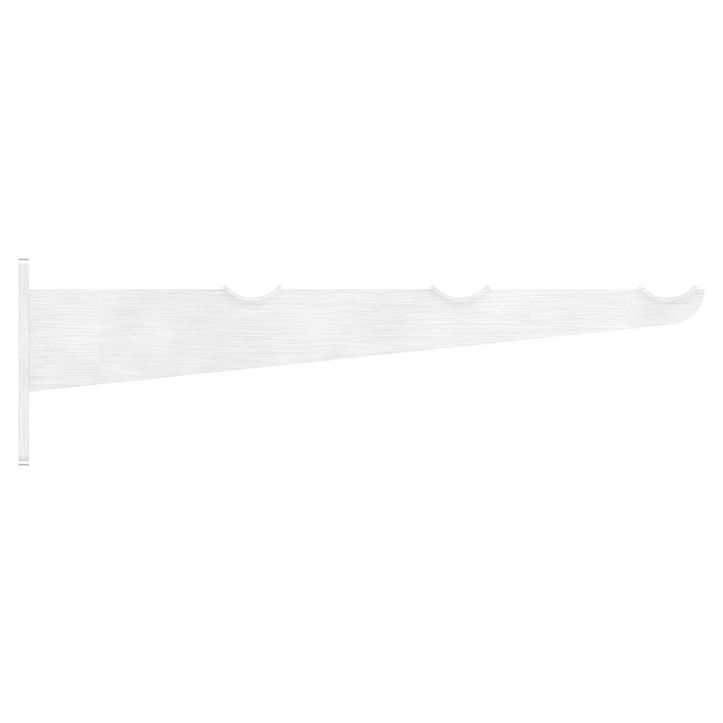 Tablettrutschenträger, für Rohr 33,7mm, V2A